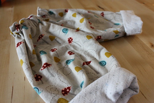 lined baby trousers