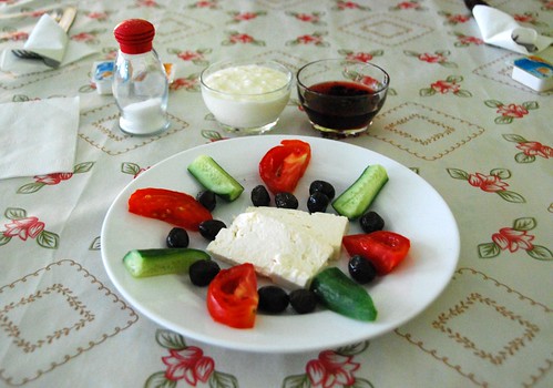 a typical turkish breakfast, van