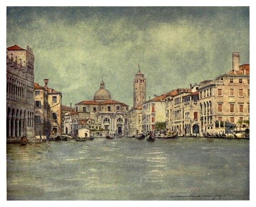 001-Gran Canal con la Iglesia y torre de San Jeremia-Venice – 1904-Dorothy Menpess