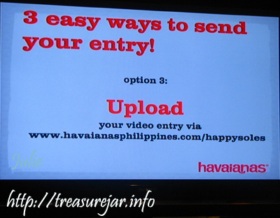 upload in havaianas site