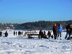 Sunny winter Sunday in Oslo Norway #9