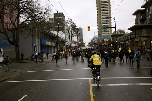 Vancouver 2010: Robson Street Protesters