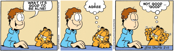 Garfield: Lost in Translation, February 17, 2010