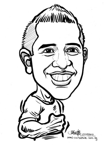 Caricature for K C Dat - 6