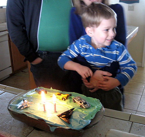 Blowing out candles 1