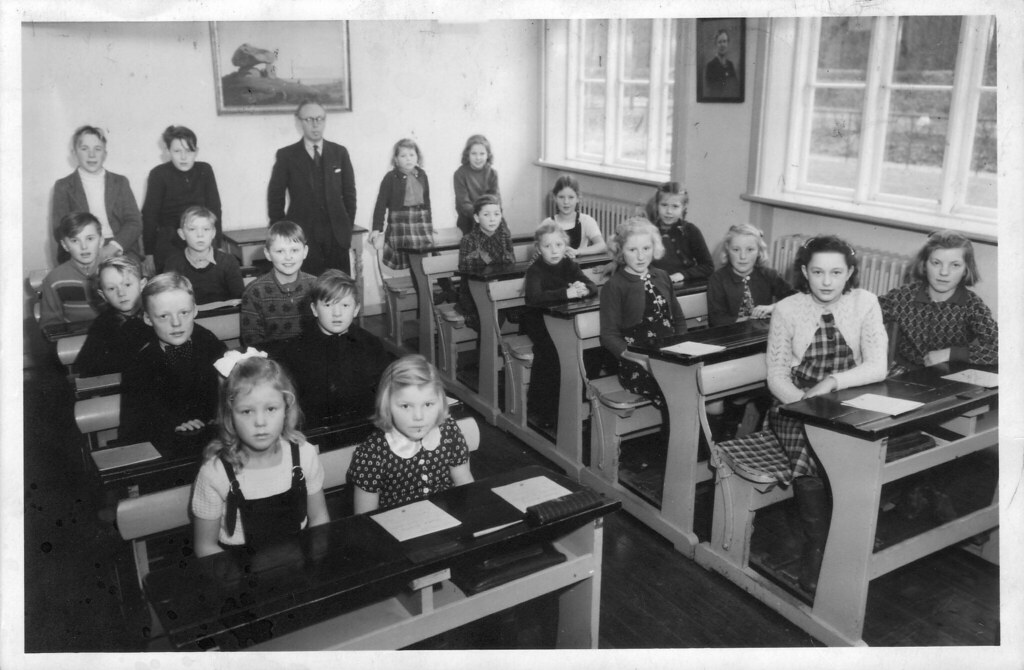 Vemmetofte skole 26. januar 1951