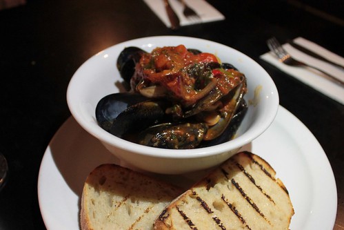  mussels with white wine