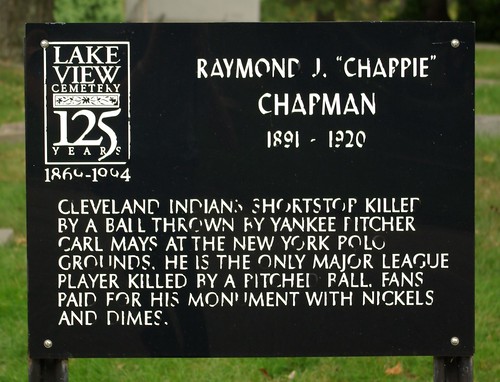 Raymond J. "Chappie" Chapman historical marker