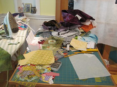 Crafter's ADD in the sewing room