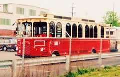 Grayline trolley. Chicago 2006.