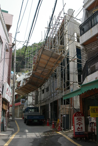 Construction in Jung-gu,Busan,S.Korea /May 3,2010