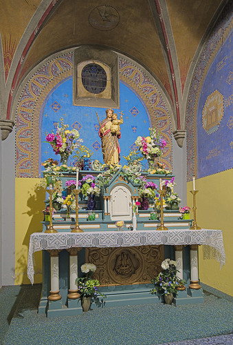 Saint Meinrad Archabbey, in Saint Meinrad, Indiana, USA - Monte Cassino Shrine - altar