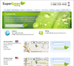 SuperGreen Contact Information