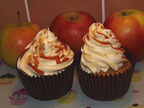 Toffee-Apple Cupcakes