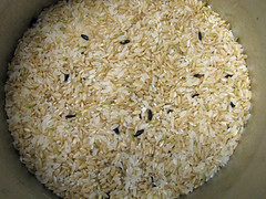 Mixture of rice
