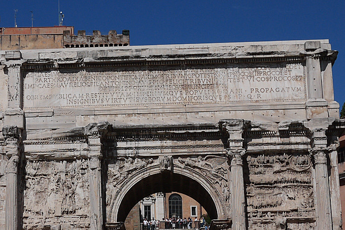 Arch of Septimius Severus 塞維魯凱旋門