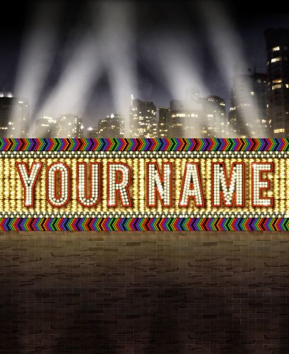 Your Name in Lights