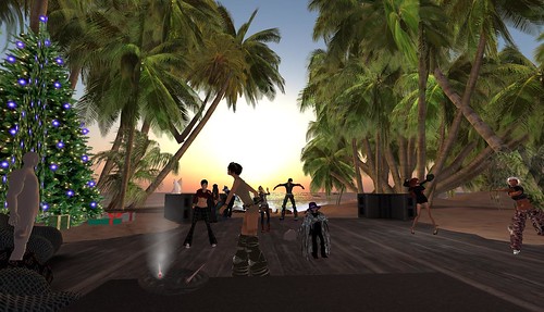 bassline island party in second life