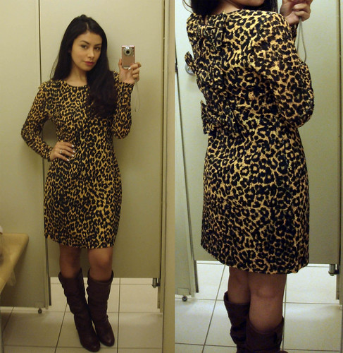 Leopard Print Dress ($44.99)