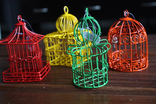 Bird Cage Ornaments
