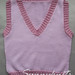 Shiny pink vest