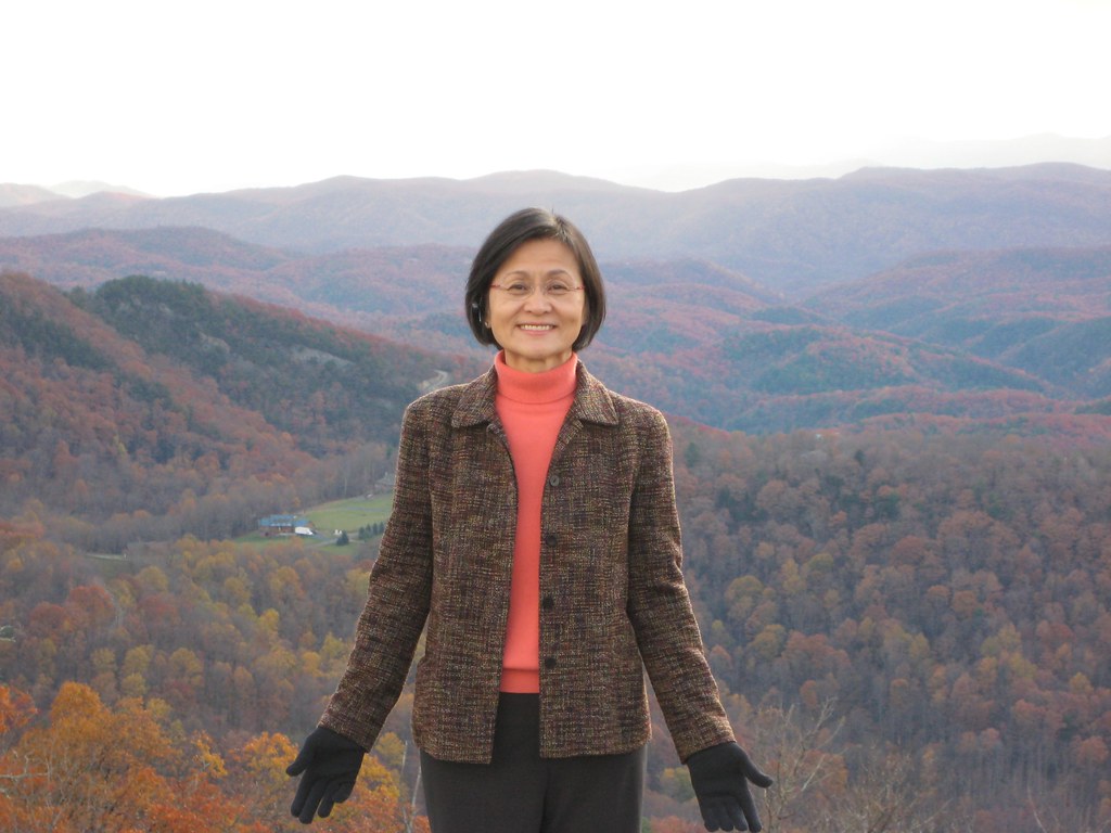 Mom in the Blue Ridge Mountains