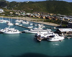 Yachts at Charlotte Amalie