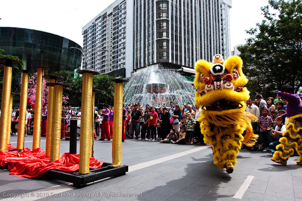 Lion Dance @ Pavilion, KL, Malaysia