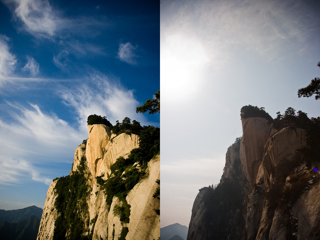 Hua Shan 华山 Before and After