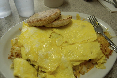 Beth's Cafe Six Egg Omelet