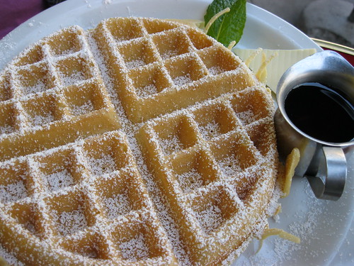 The Butler & The Chef Bistro's waffle