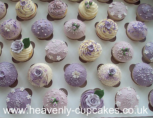 Lilac Vintage Cupcakes Nottingham