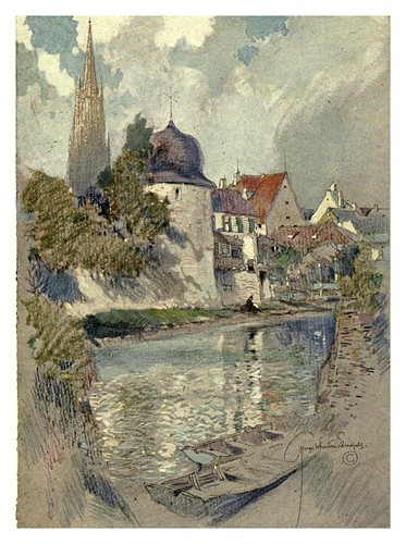 015-Thann- el rio Thur-Alsace-Lorraine-1918- Edwards George Wharton