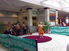 Hula dance show