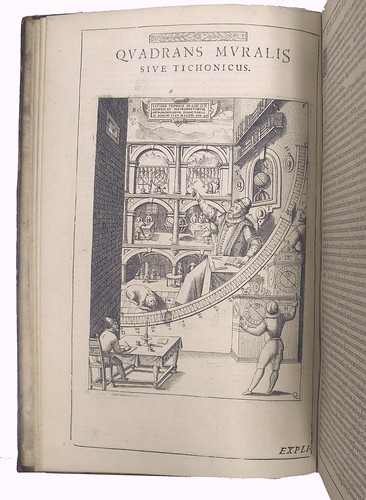 Illustration of Tycho's Observatory from 'Astronomiae Instauratae Mechanica'