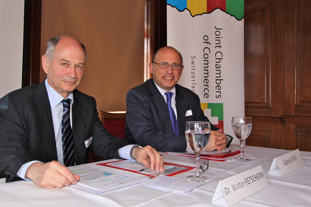 : Joint Chambers of Commerce, Walter Fetscherin und Gabriel Taus 2