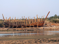 Traditional Ship Building Center, Mandavi, Gujarat