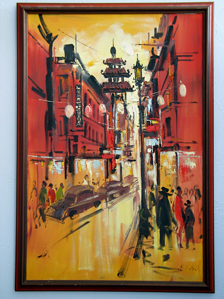 San Francisco Chinatown Painting