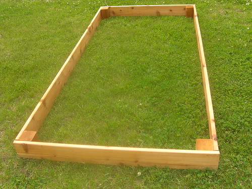 Home made Raised Bed