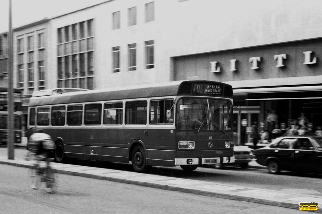 PCT Leyland National 61 - Ply., New George St - 07-1980
