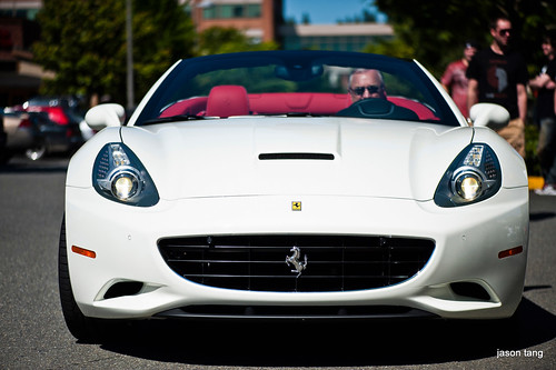 Photoshoot White Ferrari California LeftLaneLifecom Forums for 