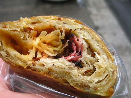 Inside the Pastrami & Rye Croissant