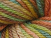 4.4 oz BFL Wool Aran Yarn "Mellow Autumn"