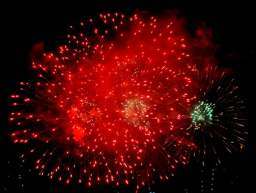 New Year 2010 Fireworks, Singapore