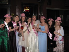 the Ugly Bridesmaid Dress Bar Crawl Crew