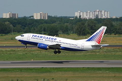 Transaero Boeing 737-500; EI-DTV@TXL;21.07.2007/480gg