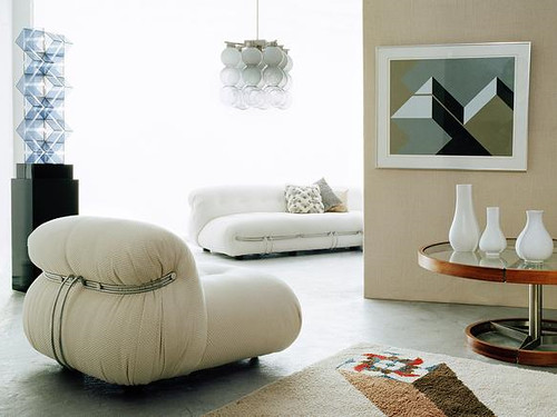 abstract art interiors