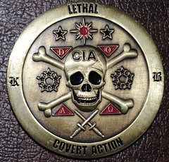 CIA medal Lethal Covert Action obverse