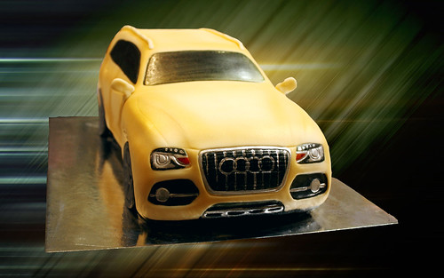 Audi car cake