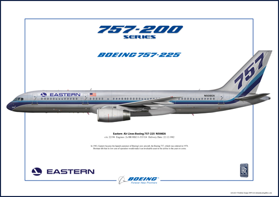 Eastern  Air Lines Boeing 757-225  N506EA